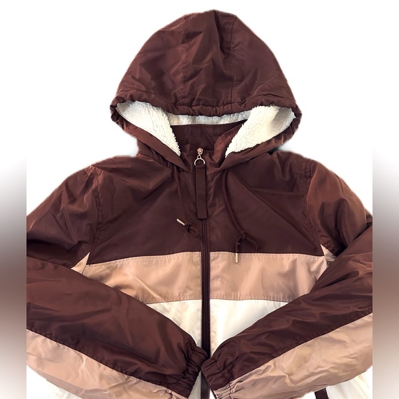 Fleece Sherpa Lined Jacket / Reserve Fairfax / Plum / L / NWT - Picture 9 of 15